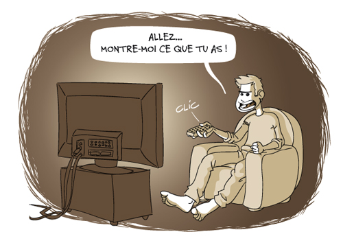 TV, montre-moi ce que tu as.