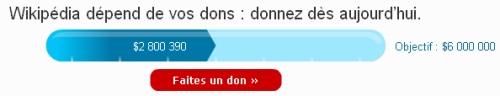 Le compteur affiche maintenant des milliers de dollars en plus.