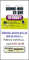 Le livre Internet, donne-moi...chez Amazon,  29,45 